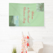 Kerstfeest Welkomstbord Spandoek (Insitu)