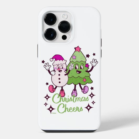 KERSTFEEST WENSEN iPhone HOESJE (Achterkant)