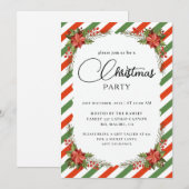 Kerstfeest Winter Botanisch Kaart (Voorkant / Achterkant)