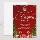 Kerstfeest Winter Botanisch Kaart (Voorkant / Achterkant)