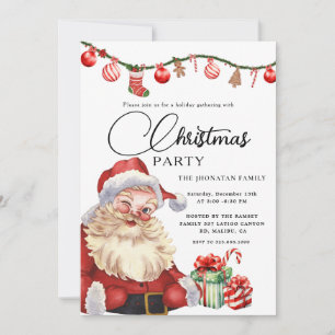 Kerstfeest Winter Botanisch Kaart