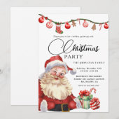 Kerstfeest Winter Botanisch Kaart (Voorkant / Achterkant)