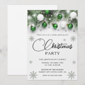 Kerstfeest Winter Botanisch Kaart (Voorkant / Achterkant)