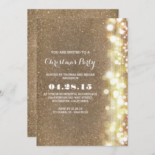 kerstfeest winter kaart (Voorkant / Achterkant)