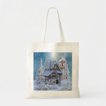 Kerstfeest Winter White Snowman Blue Rustic