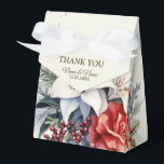 Kerstfeest Witte Rode Bloemen Feestdagen Elegant Bedankdoosjes<br><div class="desc">Kerstfeest Witte Rode Bloemen Feestdagen Elegante Favoriete Dozen. Uniek,  mooi,  stijlvol design. Makkelijk te personaliseren. Lettertypestijl,  -grootte en -kleuren kunnen worden gewijzigd. Overeenkomende objecten beschikbaar.</div>