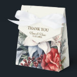 Kerstfeest Witte Rode Bloemen Feestdagen Elegant Bedankdoosjes<br><div class="desc">Kerstfeest Witte Rode Bloemen Feestdagen Elegante Favoriete Dozen. Uniek,  mooi,  stijlvol design. Makkelijk te personaliseren. Lettertypestijl,  -grootte en -kleuren kunnen worden gewijzigd. Overeenkomende objecten beschikbaar.</div>