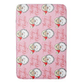  kerstfeest zonder naadloos paleis badmat (Voorkant Verticaal)