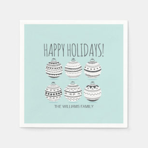 kerstfeestartikelen Napkin Servet