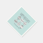 kerstfeestartikelen Napkin Servet (Hoek)