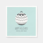 kerstfeestartikelen Napkin Servet (Voorkant)