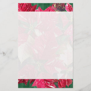 kerstfeestartikelen van Poinsettia Briefpapier