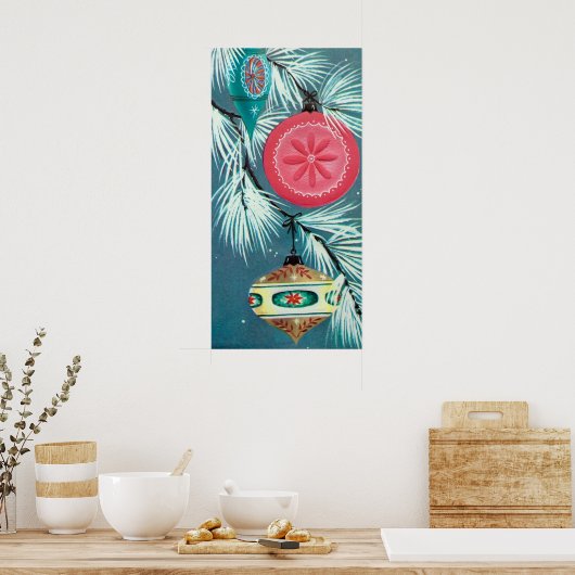  kerstfeestbassins poster (Keuken)