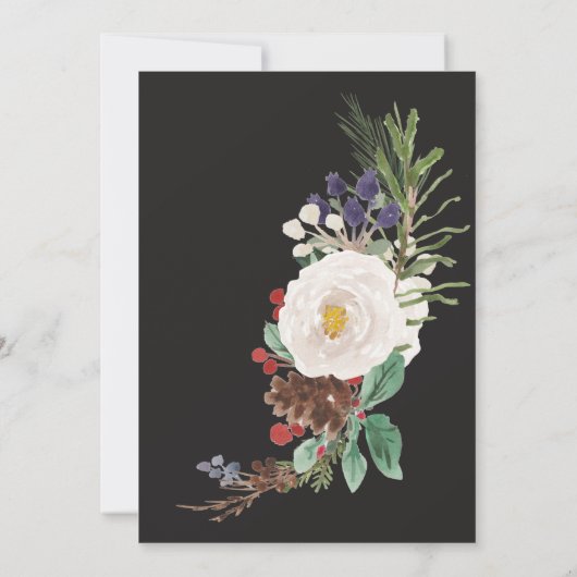 kerstfeestblaasjes kaart (Achterkant)