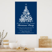 kerstfeestboomkantoor poster (Keuken)