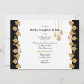 kerstfeestboomversieringen goud kaart (Achterkant)