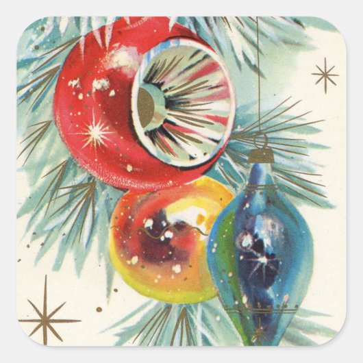  kerstfeestborden sticker (Voorkant)