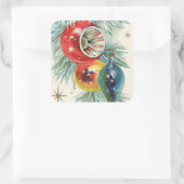  kerstfeestborden sticker (Tas)