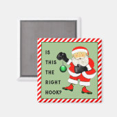 kerstfeestcadeau magneet (Voorkant / Achterkant)