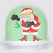 kerstfeestcadeau sneeuwbol (Achterkant)