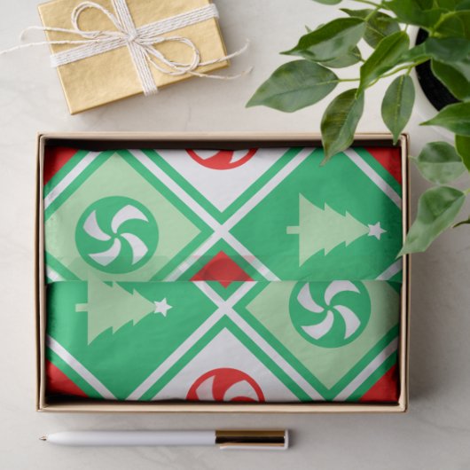 kerstfeestcadeau tissuepapier (Geschenk)