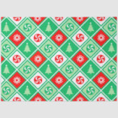 kerstfeestcadeau tissuepapier (Voorkant)