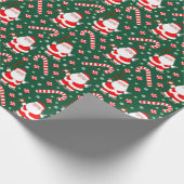 kerstfeestcadeau voor honkbal cadeaupapier (Hoek)