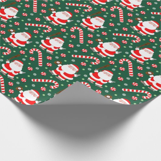 kerstfeestcadeau voor honkbal cadeaupapier (Hoek)