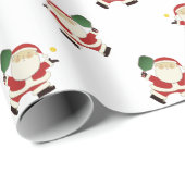 Kerstfeestcadeau voor Pickleball Cadeaupapier (Rol Hoek)
