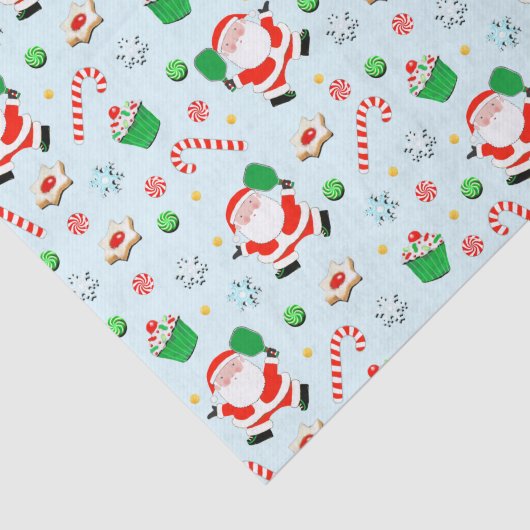 Kerstfeestcadeau voor Pickleball Tissuepapier (Detail)