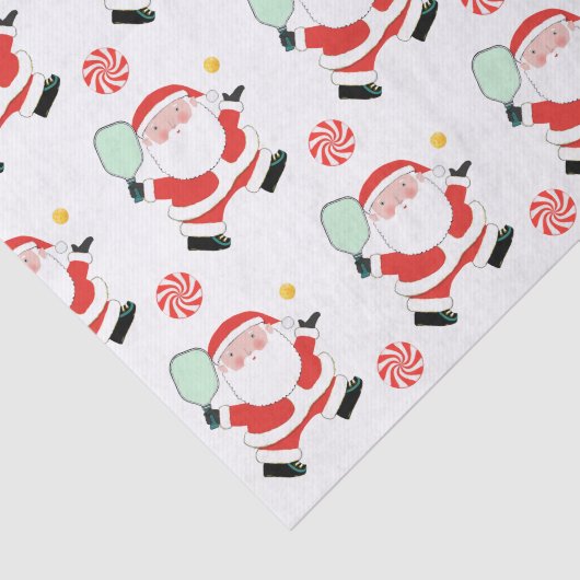 Kerstfeestcadeaus met Pickleball Tissuepapier (Detail)