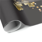 kerstfeestcadeautjes en uw wensen persoonlijk cadeaupapier (Rol Hoek)