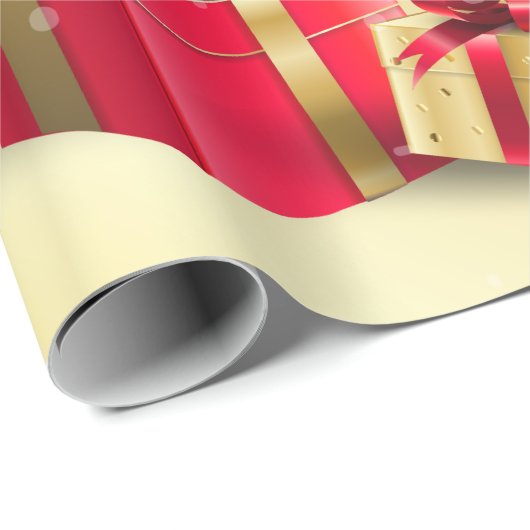 kerstfeestcadeautjes met uw wensen, persoonlijk cadeaupapier (Rol Hoek)