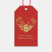 kerstfeestcadeautjes voor bedrijven cadeaulabel (Voorkant)