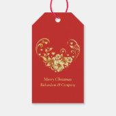 kerstfeestcadeautjes voor bedrijven cadeaulabel (Achterkant)