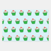 kerstfeestcadeautjes voor honkbal inpakpapier vel (Voorkant 3)