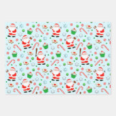 kerstfeestcadeautjes voor honkbal inpakpapier vel (Voorkant)