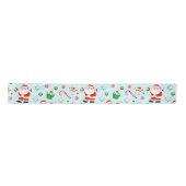 kerstfeestcadeautjes voor honkbal satijnen lint (Voorkant)