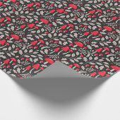 kerstfeestchampignonpapier cadeaupapier (Hoek)