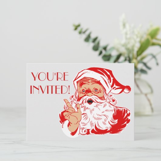 kerstfeestdag 2016 in Santa Claus Kaart (Staand voorkant)