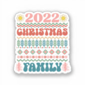 kerstfeestdag 2022 sticker (Voorkant)