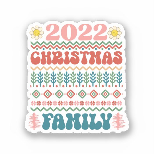 kerstfeestdag 2022 sticker (Voorkant)