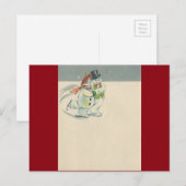  kerstfeestdag 2 feestdagenkaart (Voorkant / Achterkant)