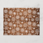 Kerstfeestdag, 3-pHOTO-feestdag Briefkaart (Achterkant)