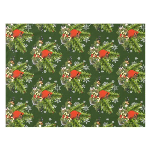 kerstfeestdag, 52x70 tafelkleed (Voorkant (Horizontaal))