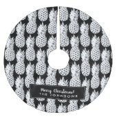 kerstfeestdag, aangepast anananassepatroon kerstboom rok (Voorkant)