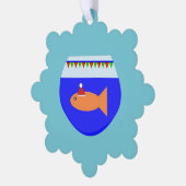 kerstfeestdag — Aangepast Ornament Kaart (Links)