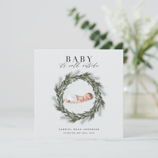 Kerstfeestdag Aankondiging (Staand voorkant)