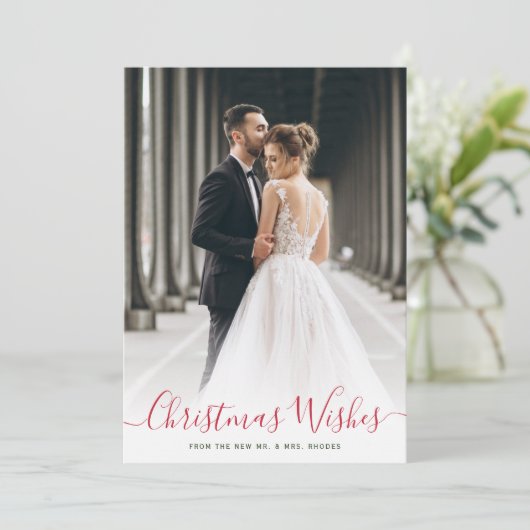 kerstfeestdag aankondiging (Staand voorkant)