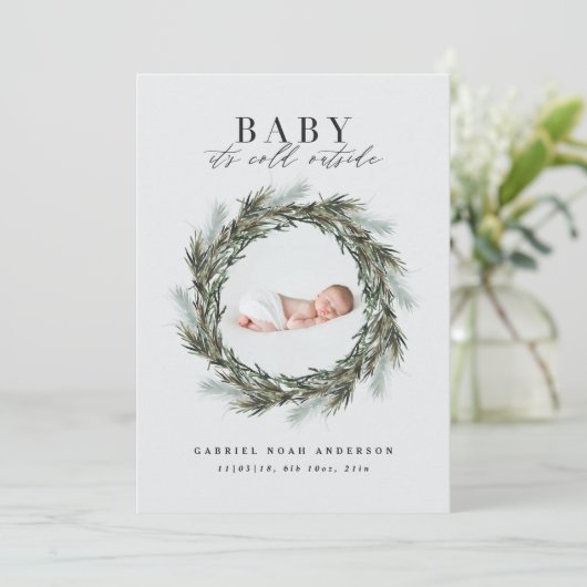 Kerstfeestdag Aankondiging (Staand voorkant)